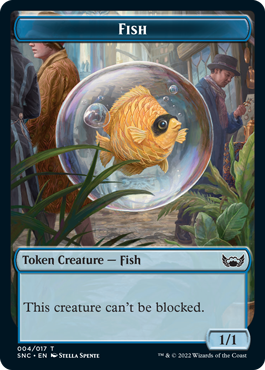 Fish Token - Foil